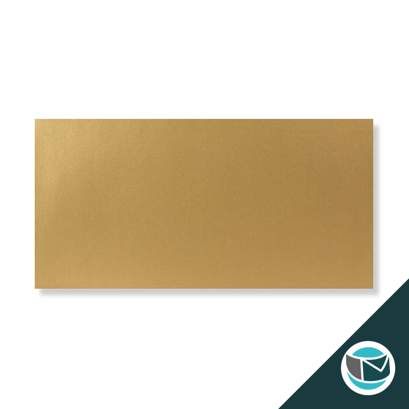Parelmoer Envelop - 110x220 mm - Goud Strip 120 grams