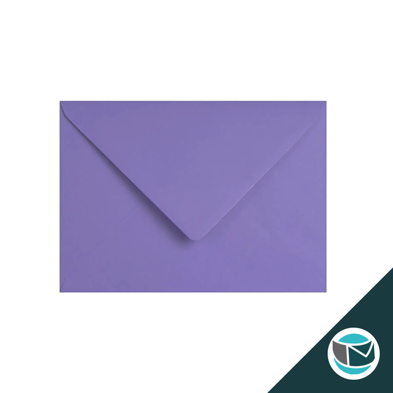 Gekleurde Premium Envelop - 114x162 mm (C6) - Paars