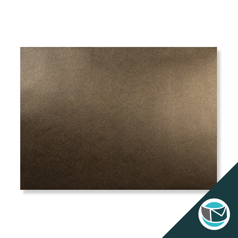 Parelmoer Envelop - 162x229 mm (C5) - Brons Strip 120 grams