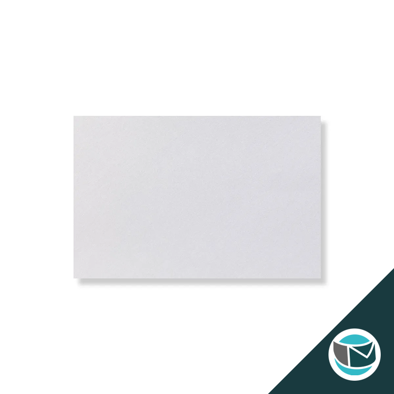 Parelmoer Envelop - 62x94 mm - Wit Gegomd 120 grams