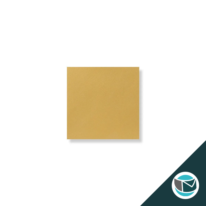 Parelmoer Envelop - 80x80 mm - Goud 120 grams