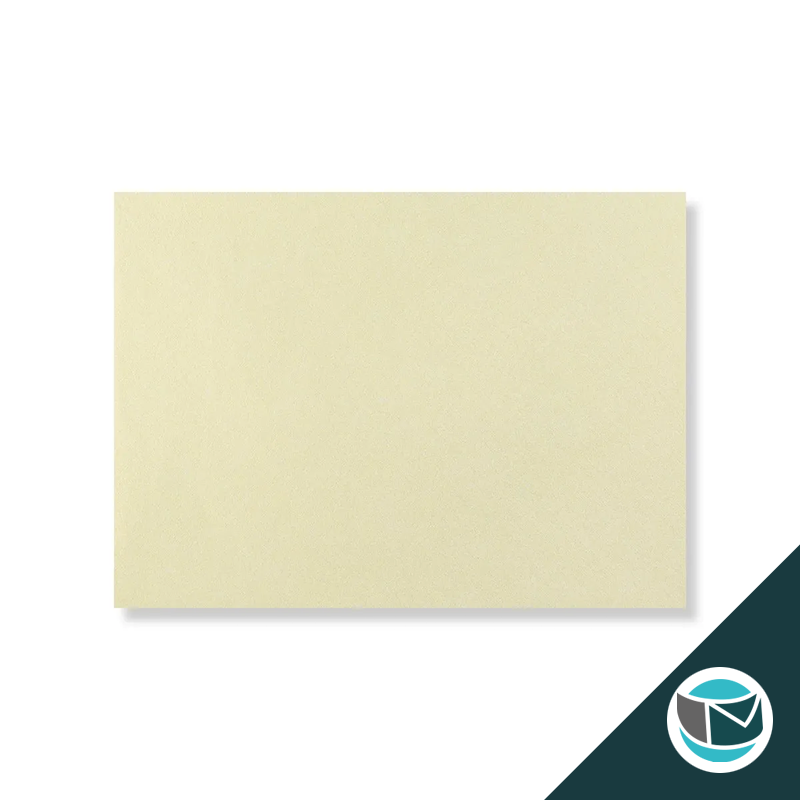 Parelmoer Envelop - 82x113 mm (C7) - Champagne Gegomd 120 grams
