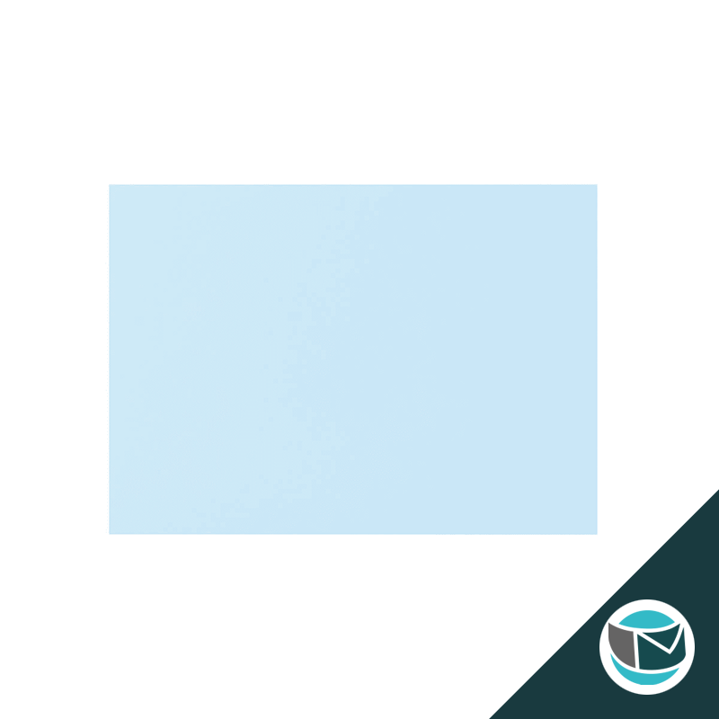 Gekleurde Premium Envelop - 82x113 mm (C7) - Lichtblauw
