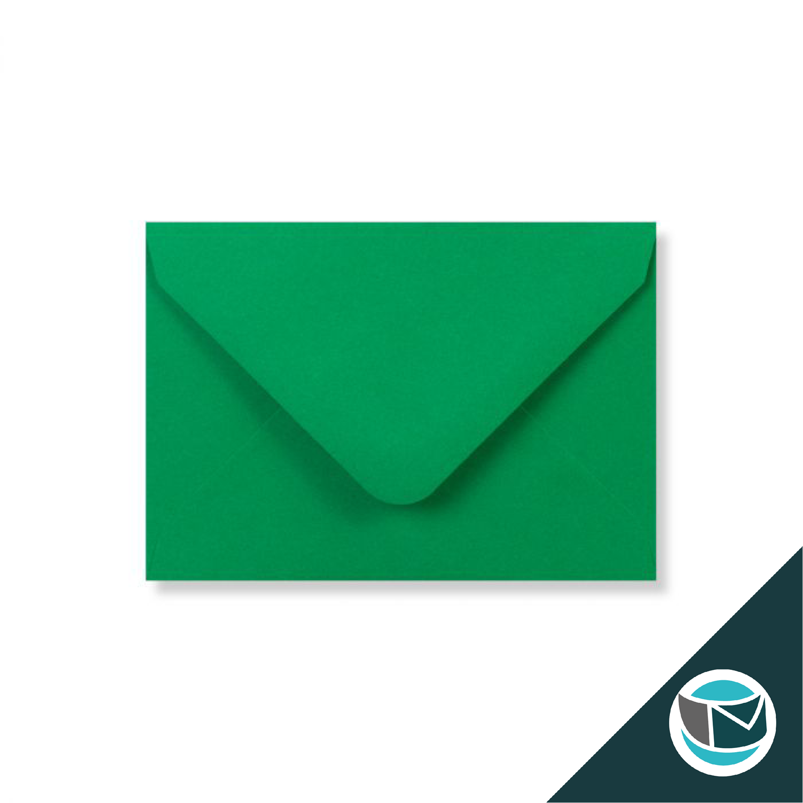 Gekleurde Envelop - 62x94 mm - Groen