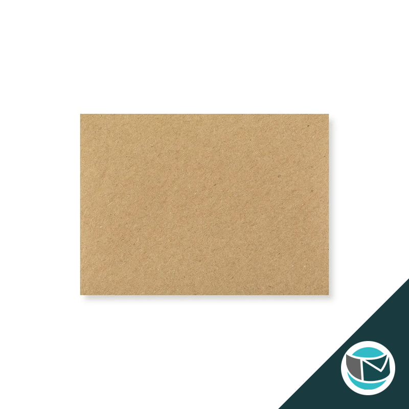 Gerecyclede Kraft Envelop - 82x113 mm (C7)