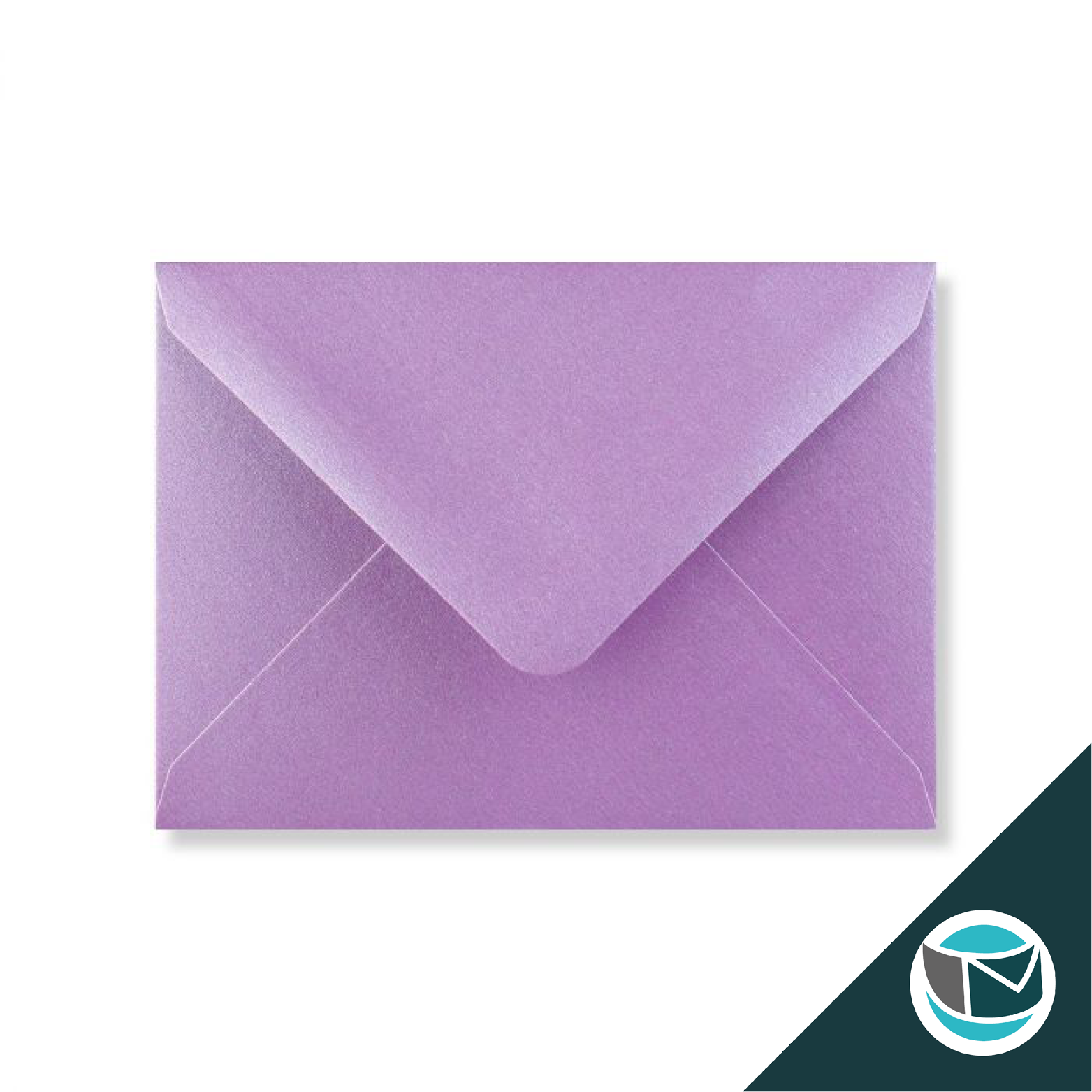 Parelmoer Envelop - 82x113 mm (C7) - Lila