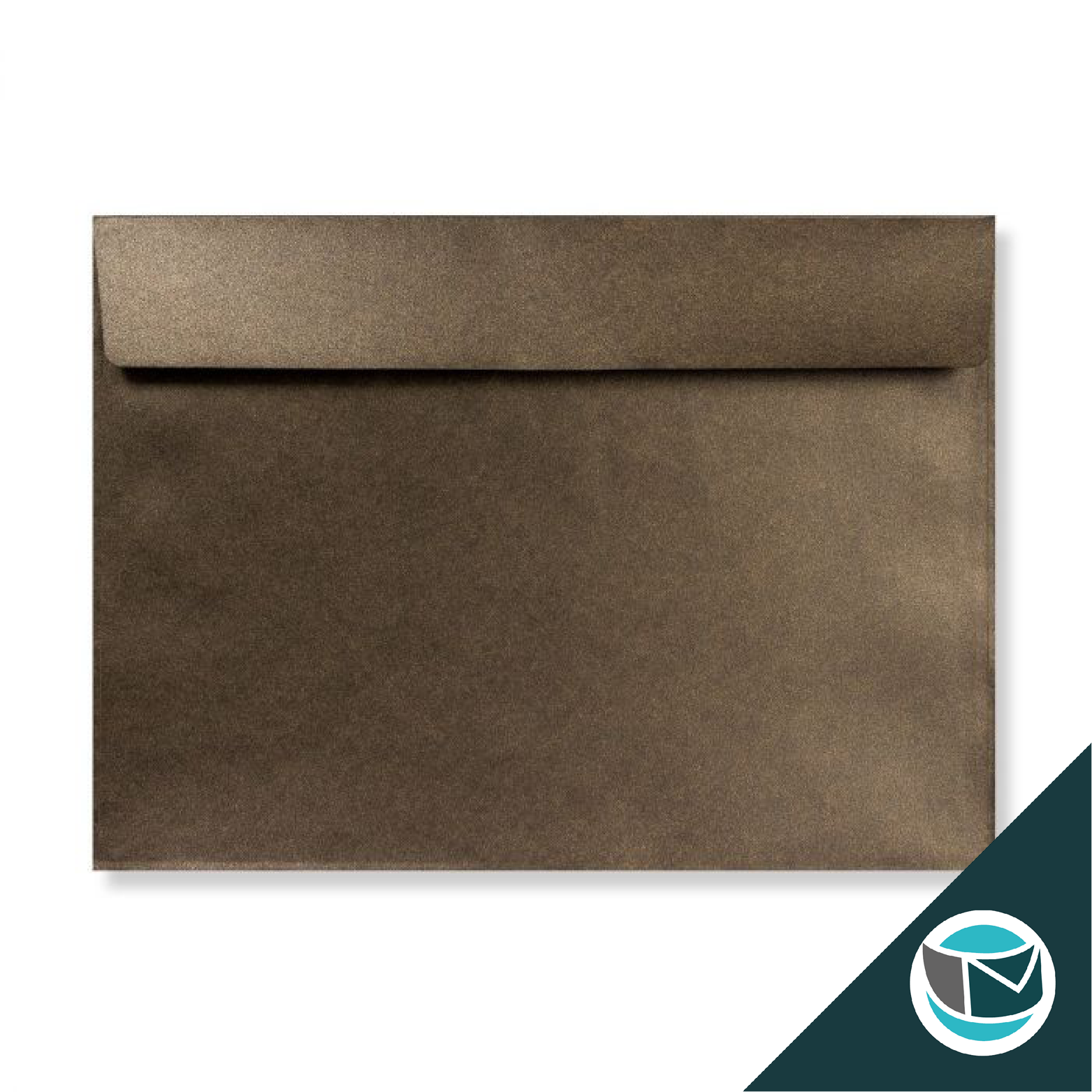 Parelmoer Envelop - 162x229 mm (C5) - Brons