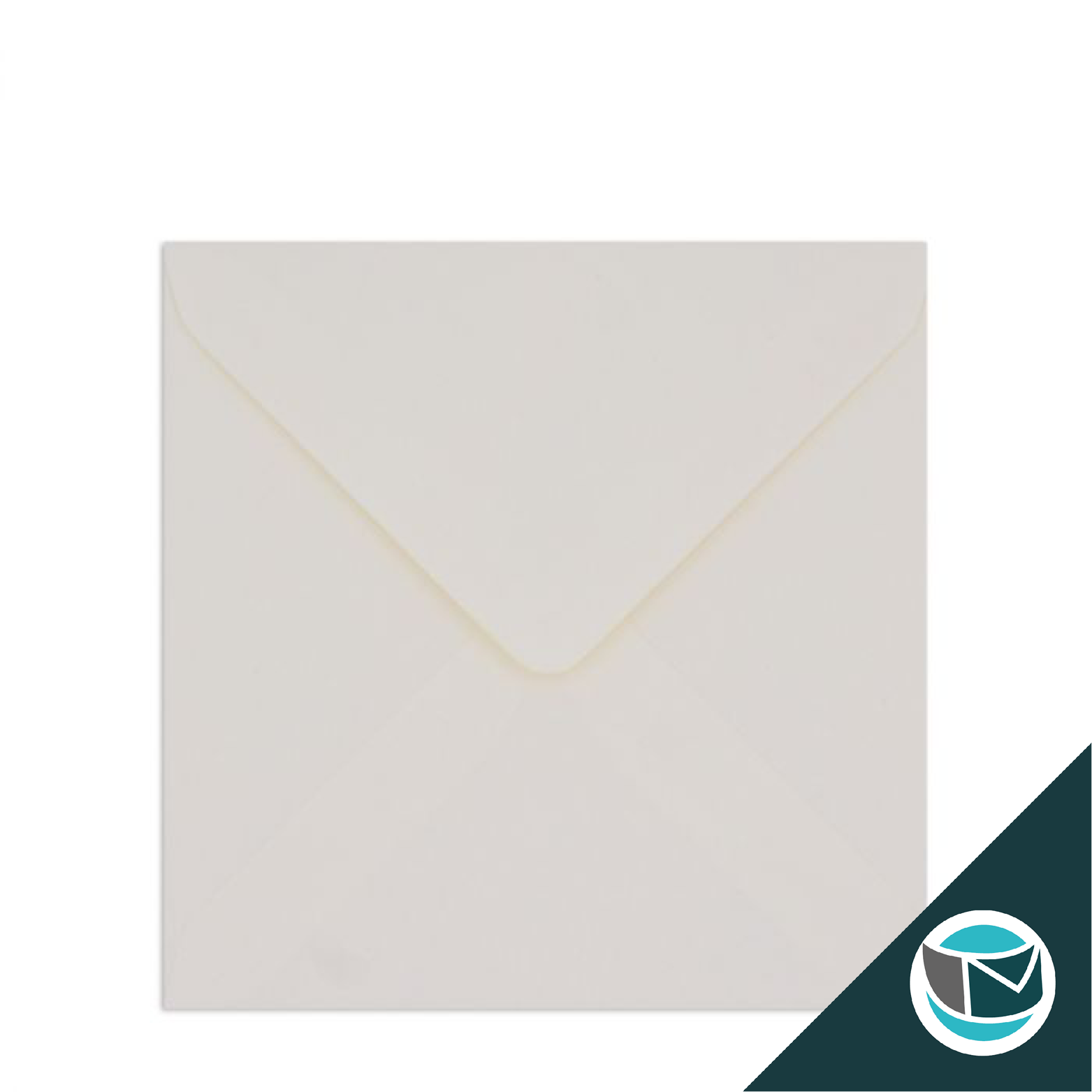 Gekleurde Envelop - 155x155 mm - Ivoor 135 gsm