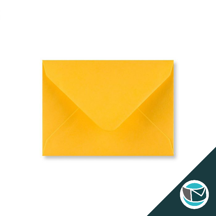 Gekleurde Envelop - 82x113 mm (C7) - Geel