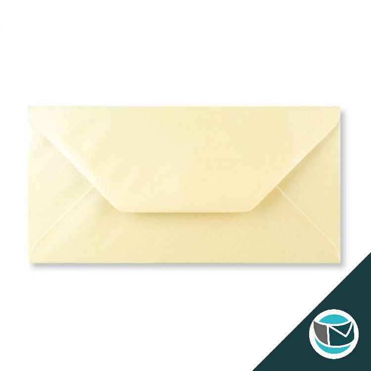 Gekleurde Envelop - 110x220 mm ea5/6 - Champagne