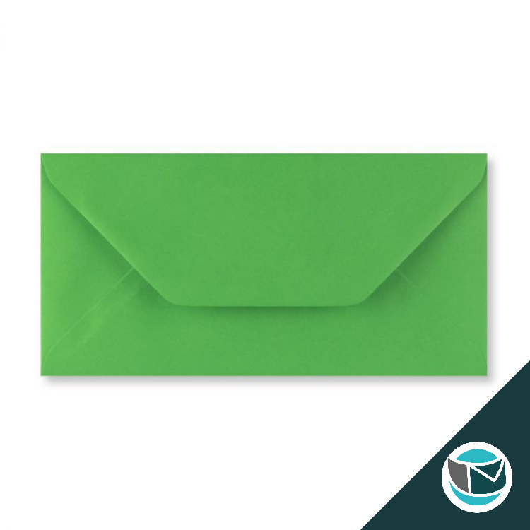 Gekleurde Envelop - 110x220 mm ea5/6 - Groen