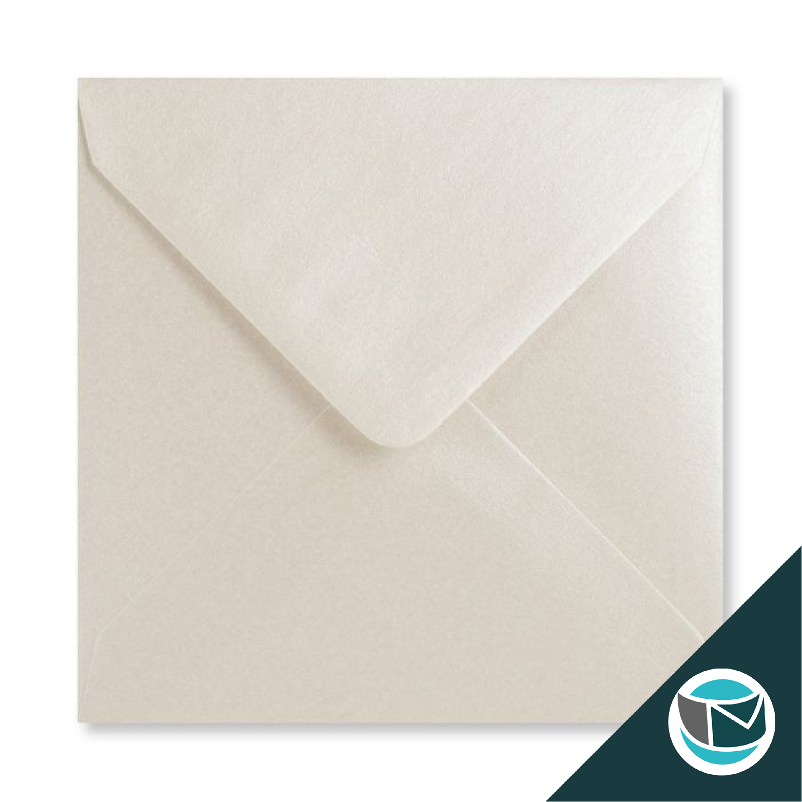 Gekleurde Envelop - 130x130 mm - Oester Glans