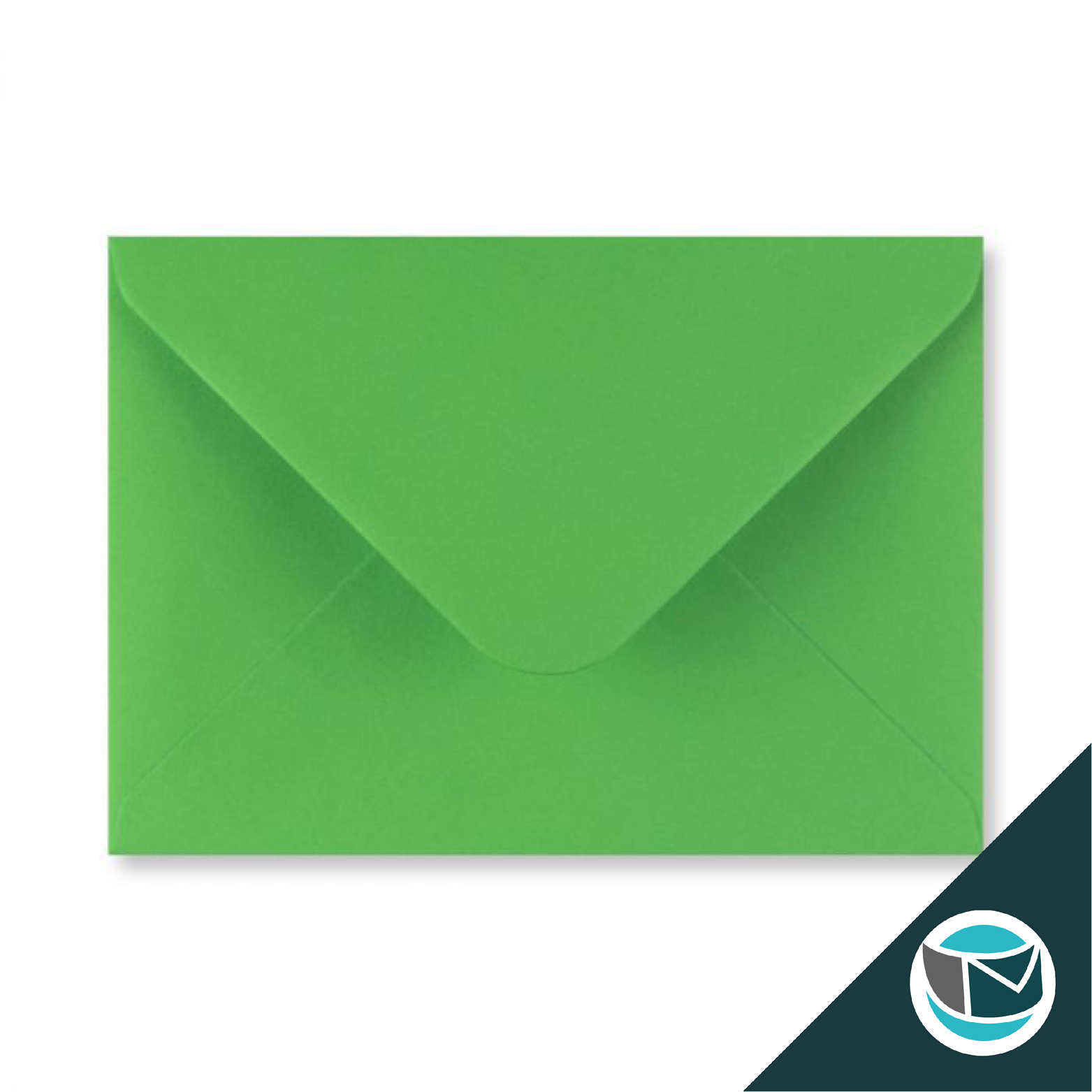 Gekleurde Envelop - 133x184 mm - Groen