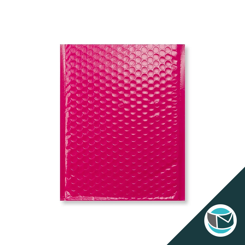 Kunststof Luchtkussenenvelop Hoogglans - 250x180 mm - Roze