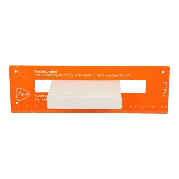 Brievenbusdoos met Bovenklep - A6 - 180 x 115 x 28 mm - Wit