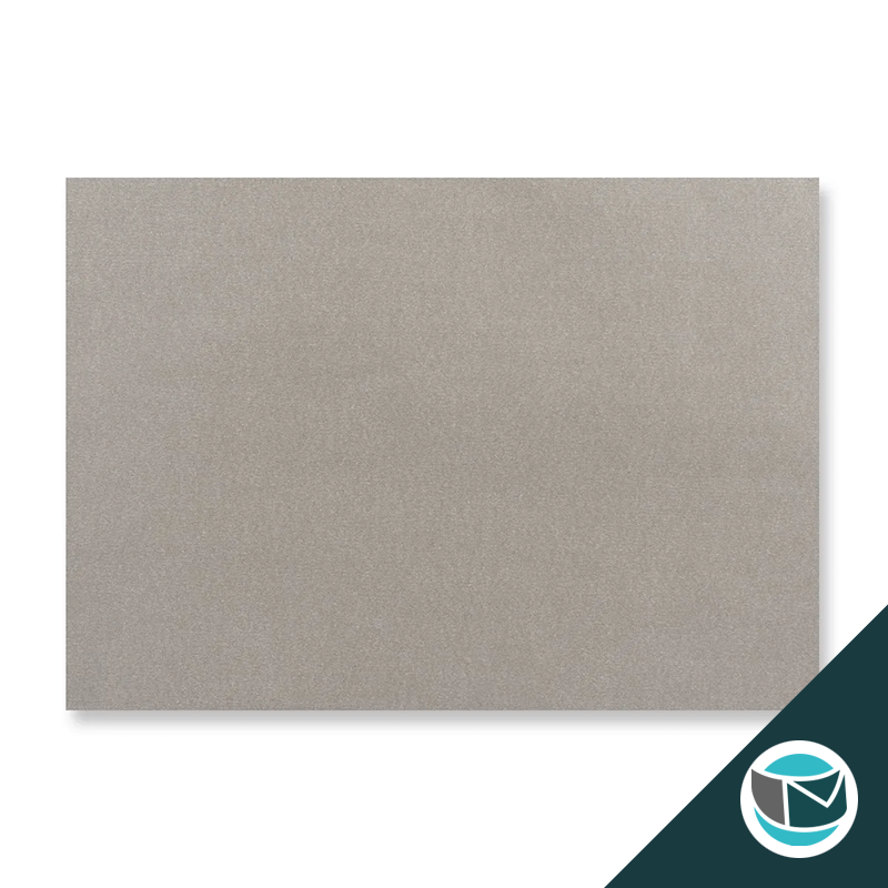 Wenskaart Envelop met Puntklep Strip - 162x229 mm (C5) - Zilver