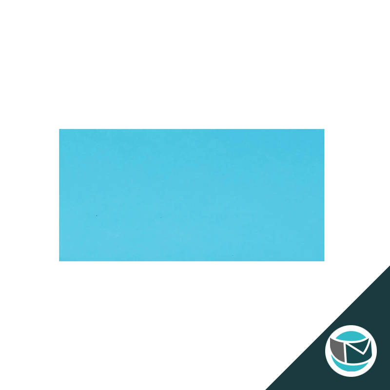 Gekleurde Premium Envelop - 110x220 mm (DL) - Mid Blauw