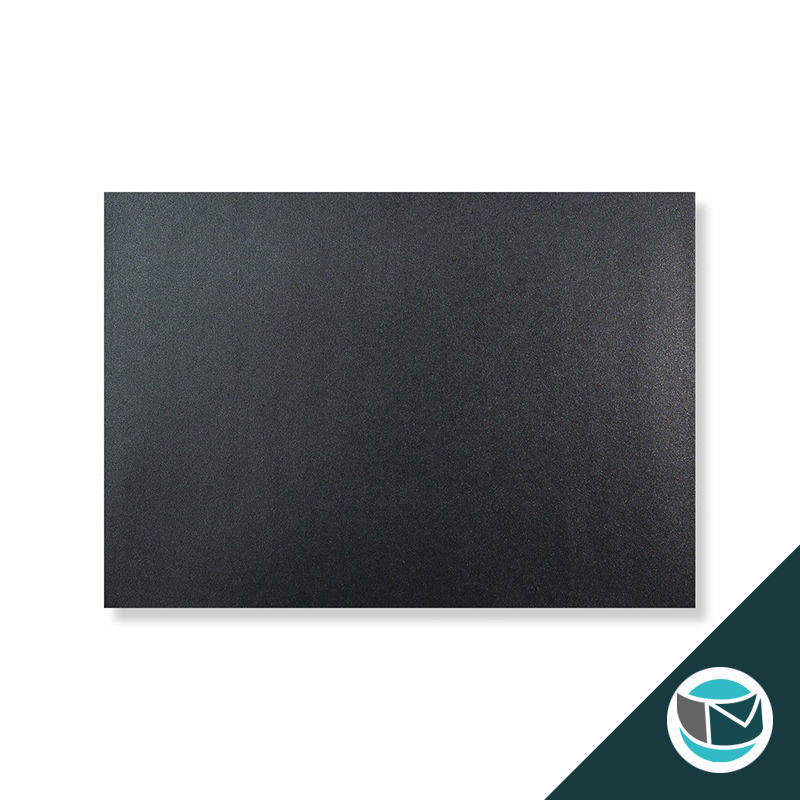 Parelmoer Envelop - 114x162 mm (C6)  - Donkergrijs Strip 120 grams