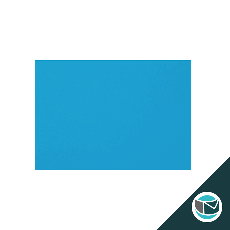 Gekleurde Premium Envelop - 162x229 mm (C5) - Helder Blauw