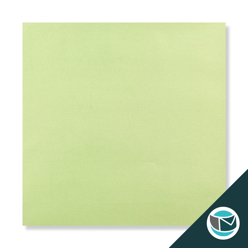 Parelmoer Envelop - 170x170 mm - Lime  Strip 120 grams