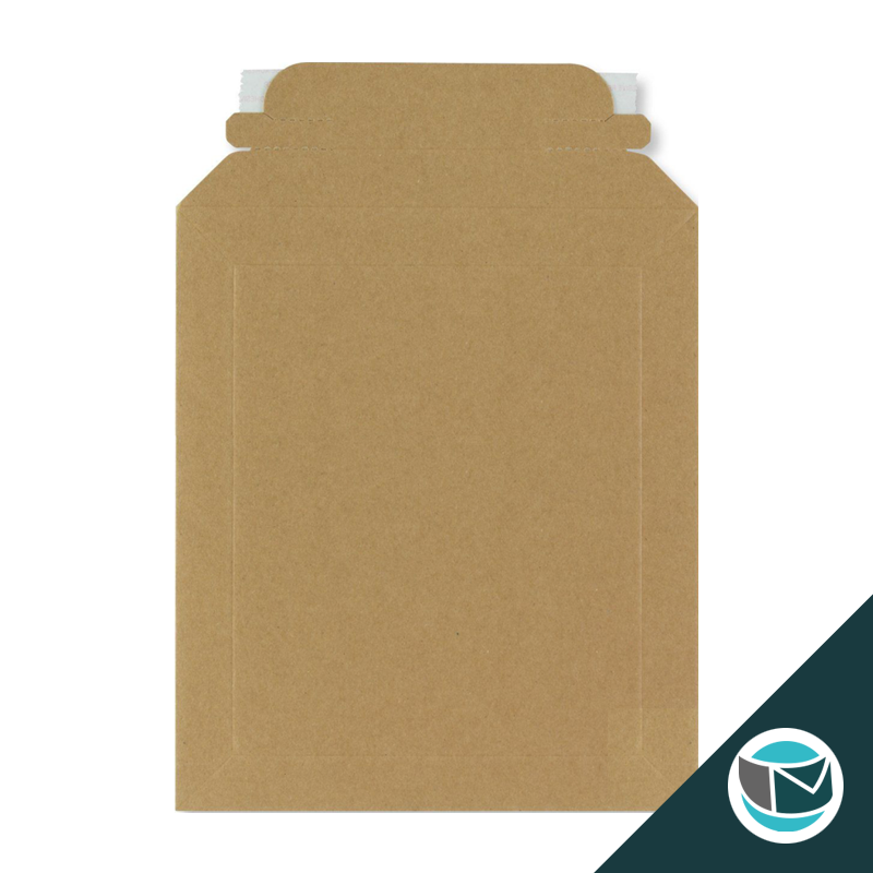 Golfkarton Envelop Bruin 234x334 mm