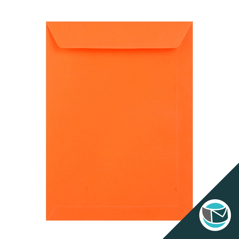 Gekleurde Premium Envelop - 324x229 mm (C4) - Oranje 120 grams