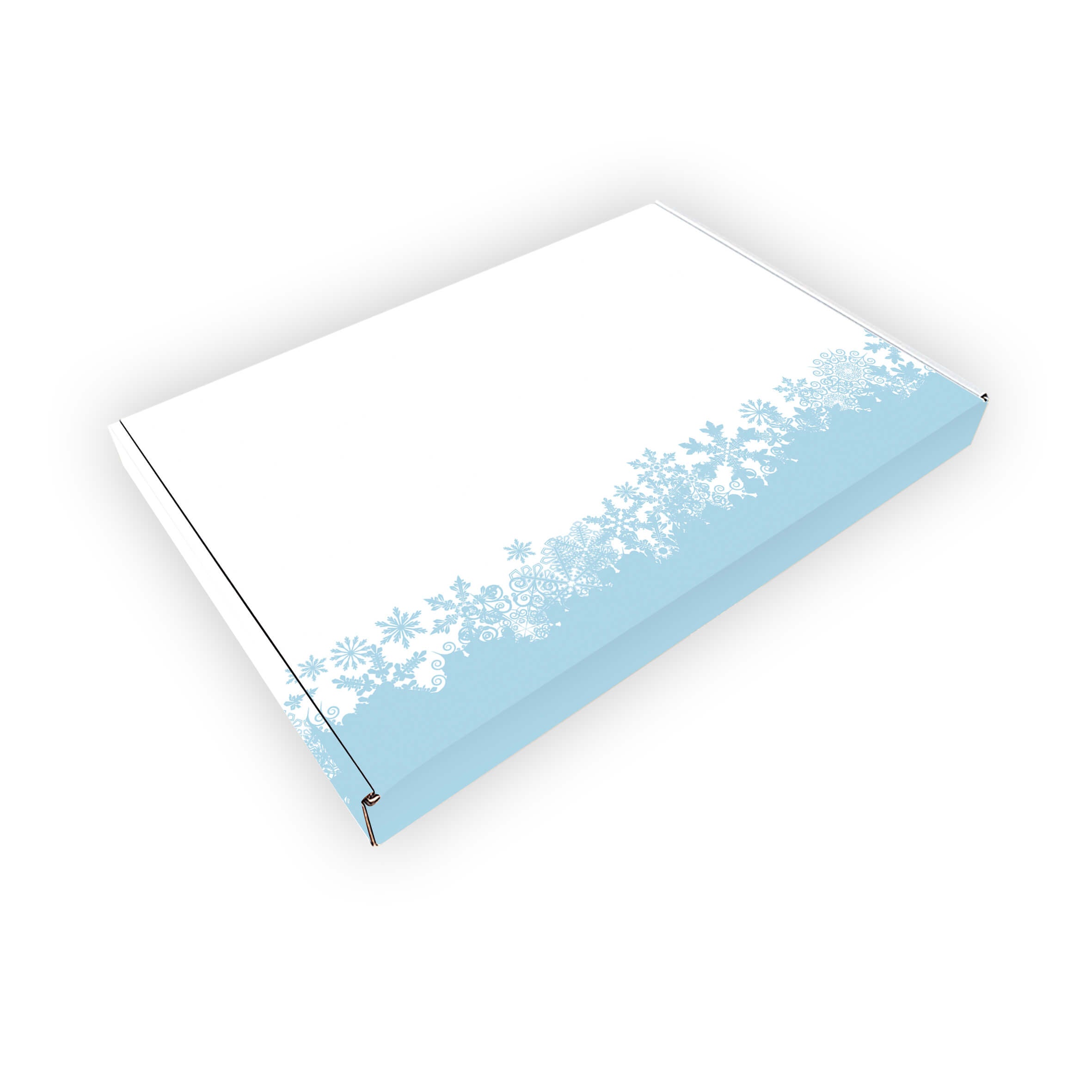 Brievenbusdoos met Bovenklep – A4 – 299 x 213 x 28 mm – Sneeuw