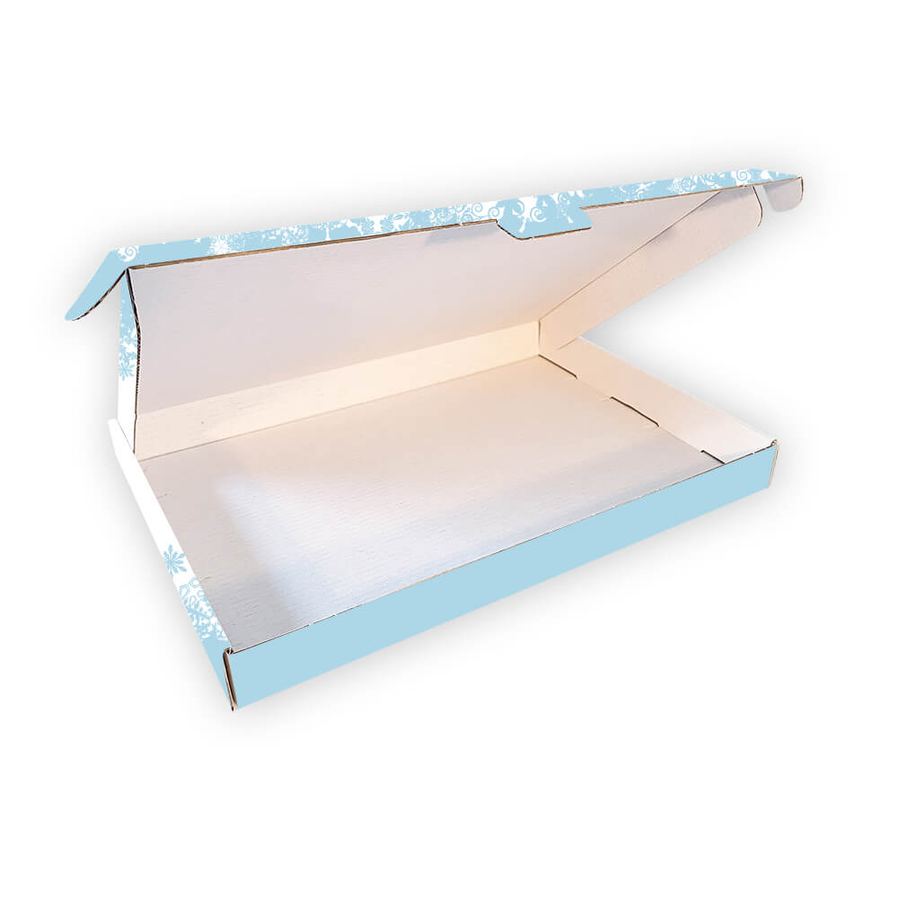 Brievenbusdoos met Bovenklep – A6 – 160 x 115 x 28 mm – Sneeuw