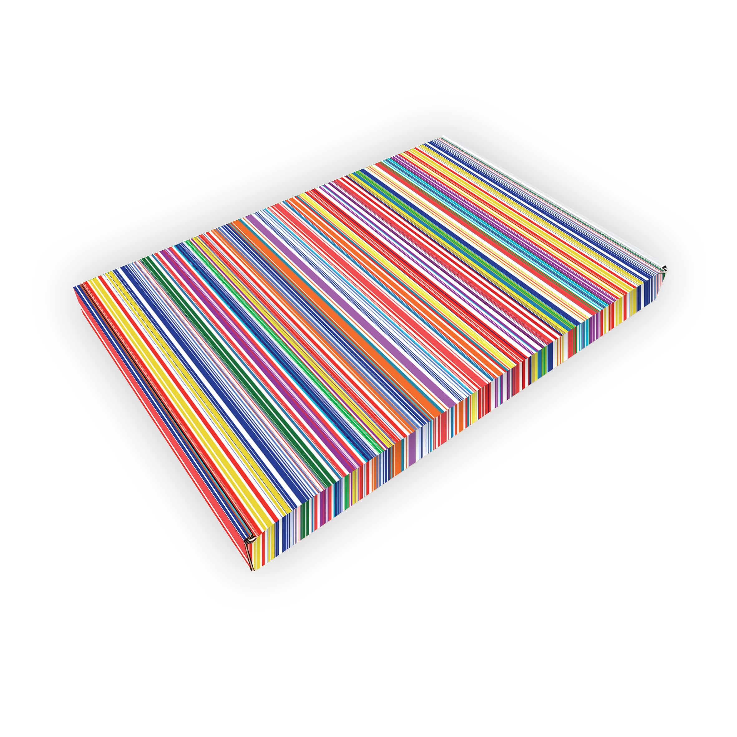Brievenbusdoos met Bovenklep – A6 – 160 x 115 x 28 mm – Regenboogkleur