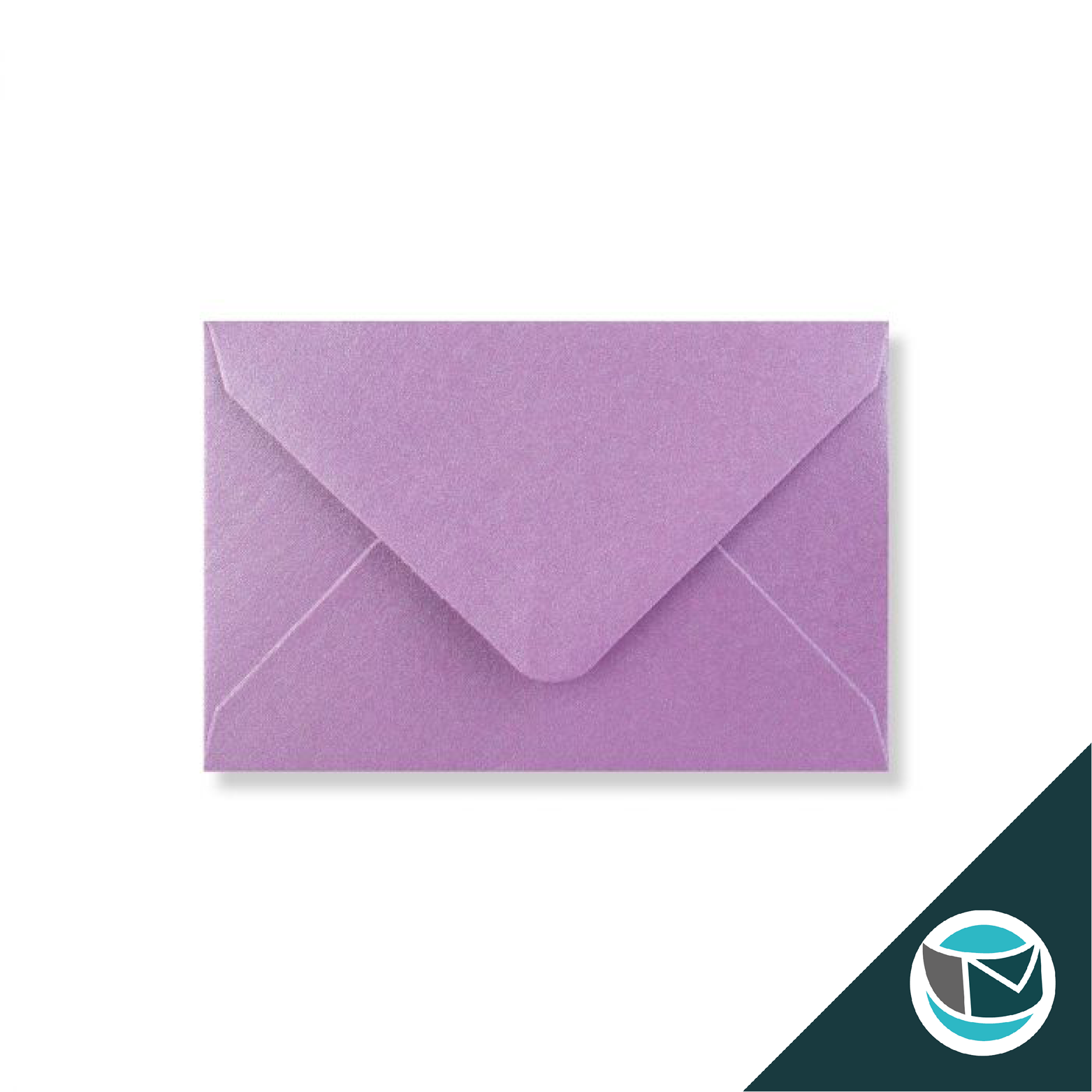 Parelmoer Envelop - 62x94 mm - Lila