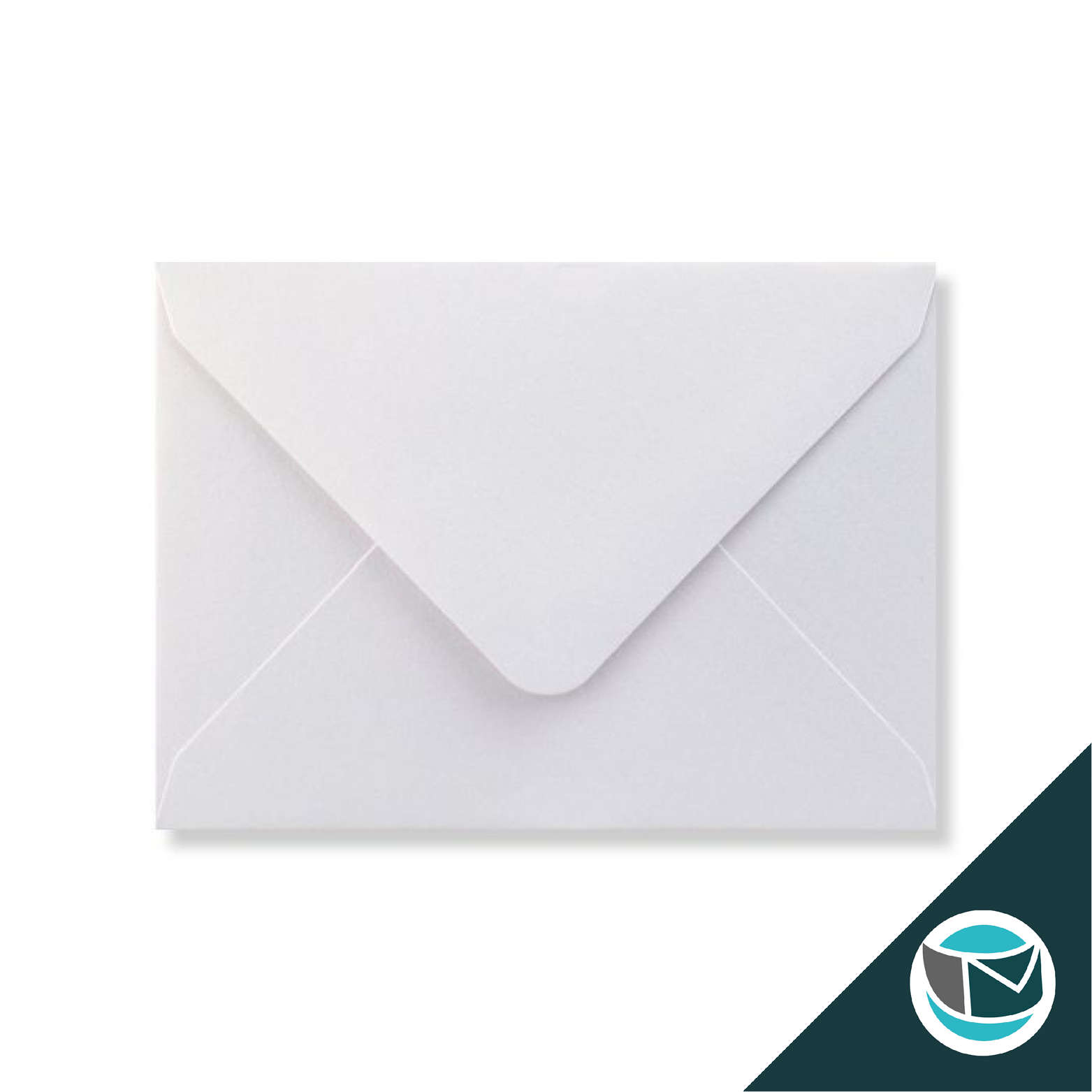 Parelmoer Envelop - 82x113 mm (C7)  - Wit