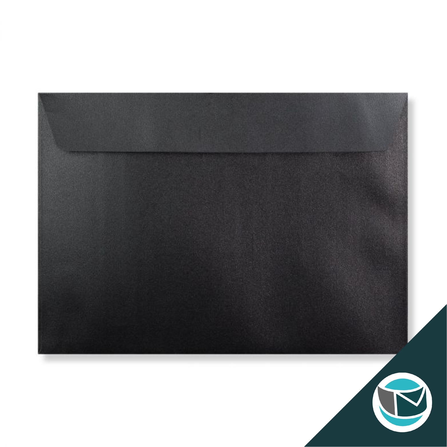 Parelmoer Envelop - 162x229 mm (C5) - Donkergrijs