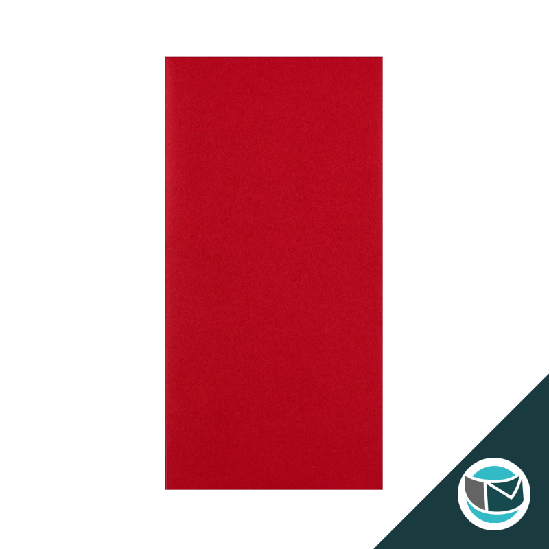 Envelop met Japanse Sluiting - 220x110 mm  - Rood