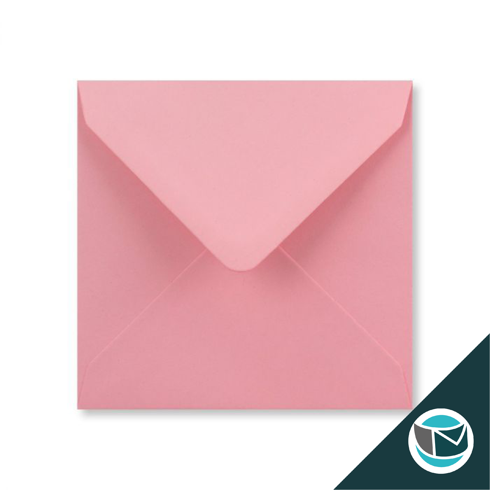Gekleurde Envelop - 130x130mm - Roze