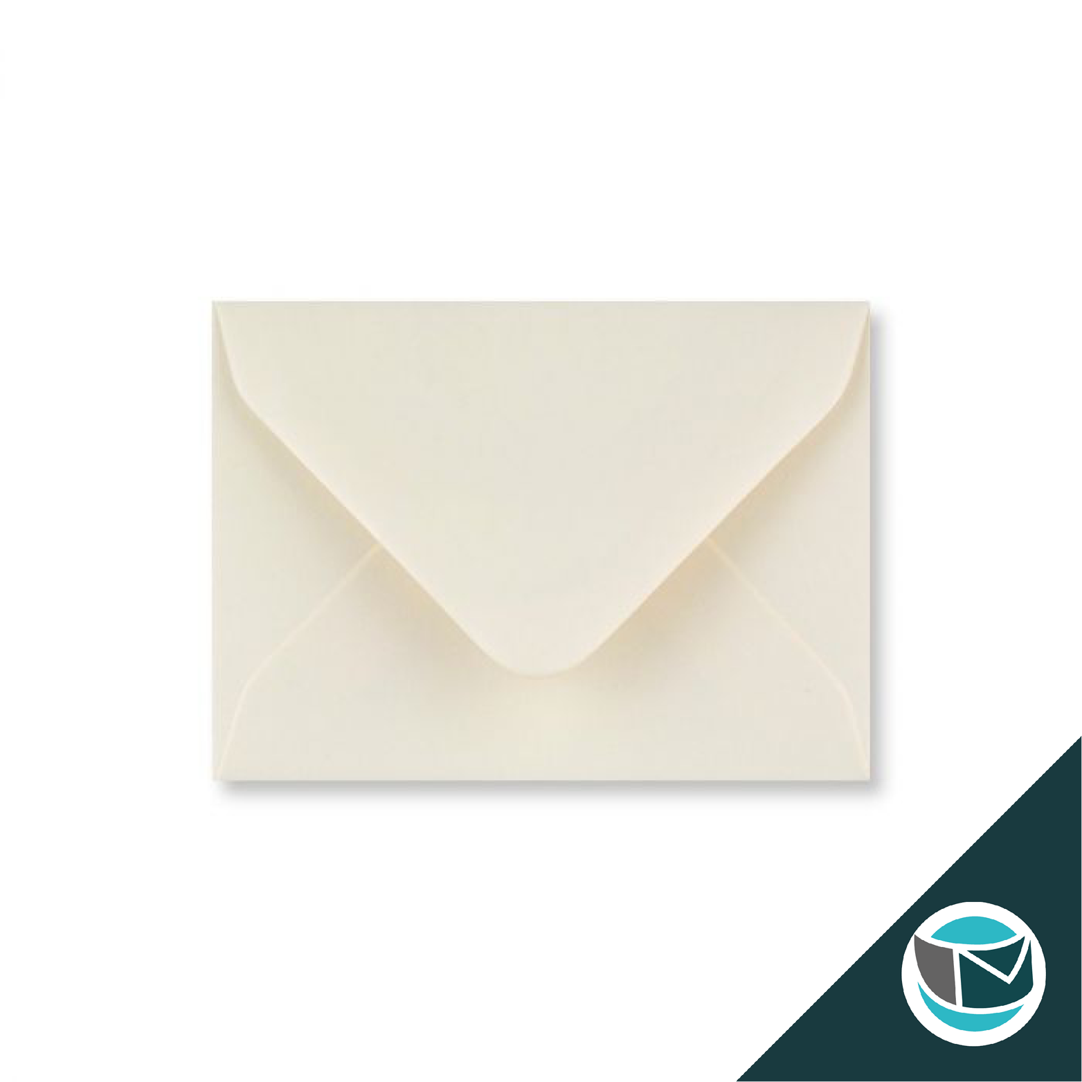 Gekleurde Envelop - 70x100mm - Ivoor