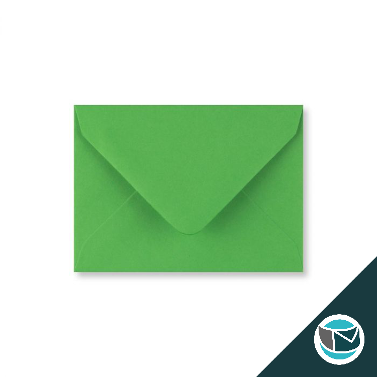 Gekleurde Envelop - 82x113 mm (C7) - Groen