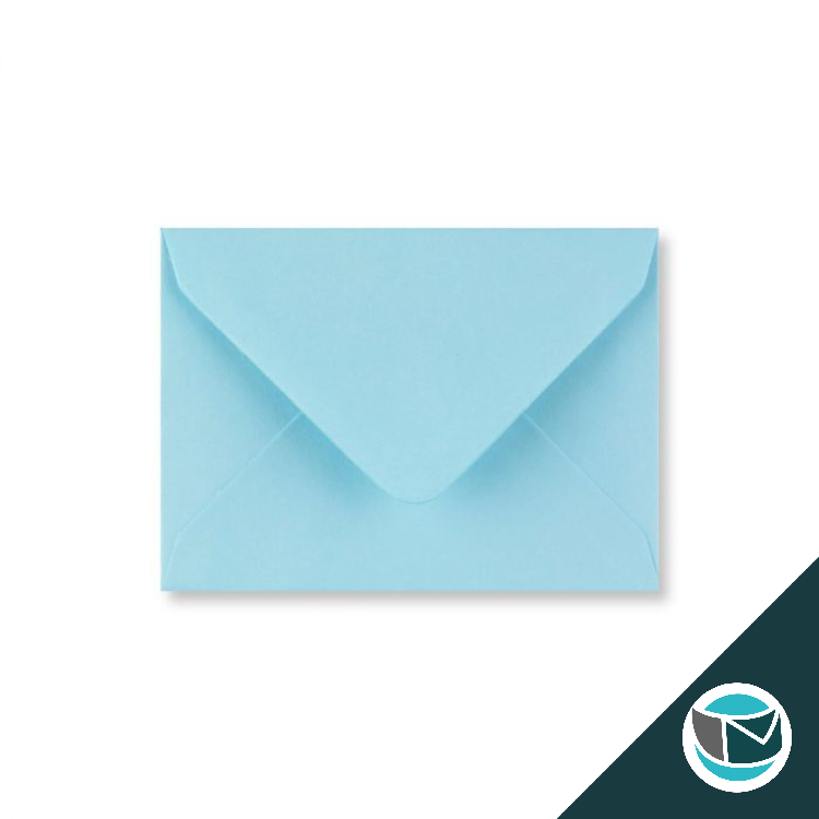 Gekleurde Envelop - 82x113 mm (C7) - Lichtblauw