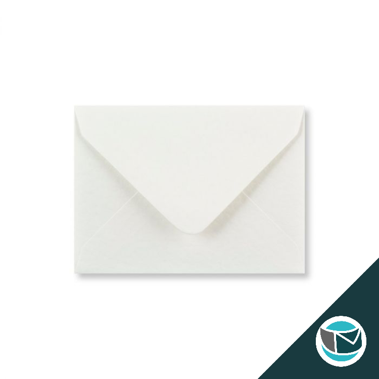 Gekleurde Envelop - 82x113 mm (C7) - Wit Gehammerd