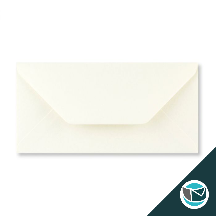 Gekleurde Envelop - 110x220 mm ea5/6  - Ivoor