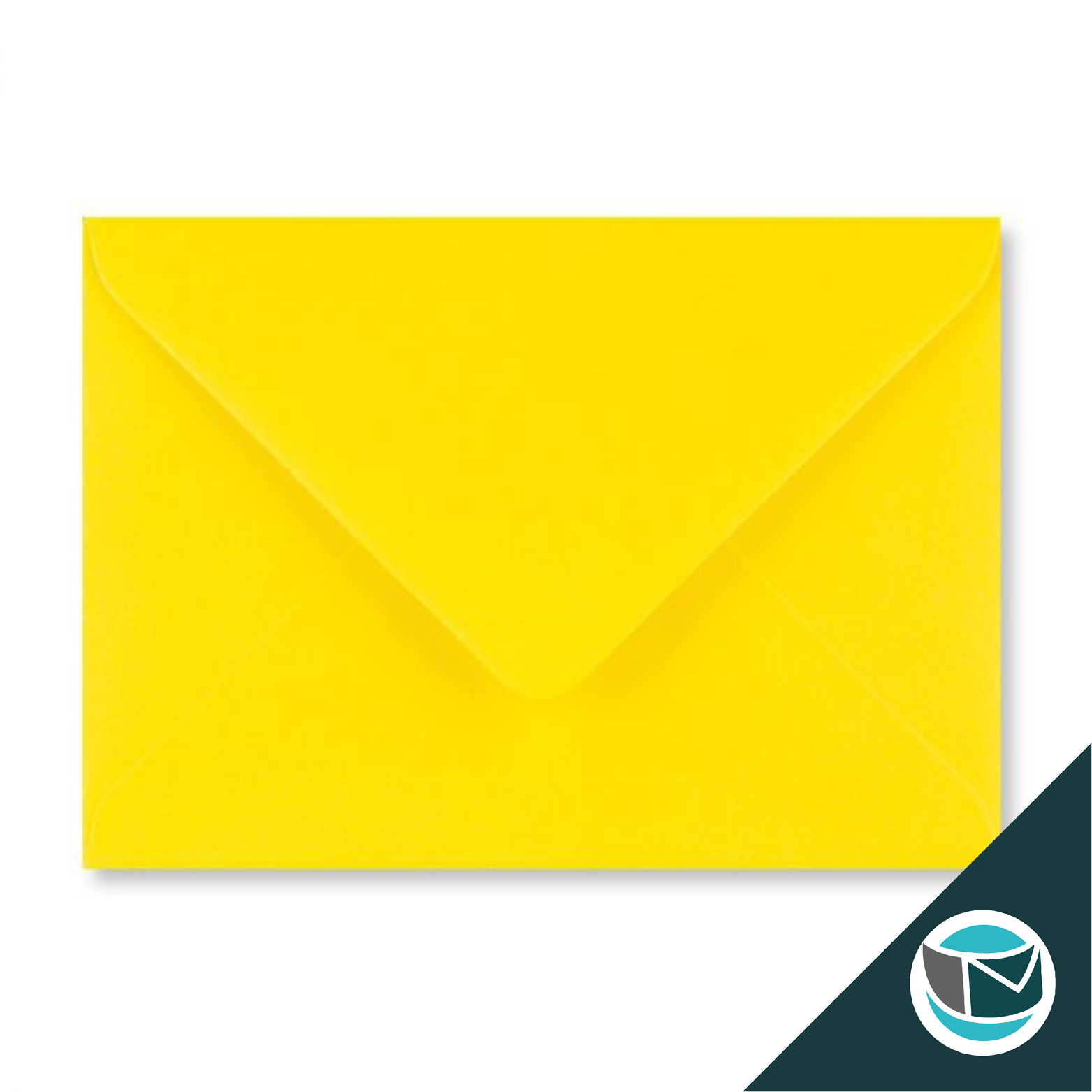 Gekleurde Envelop - 62x94 mm - Geel