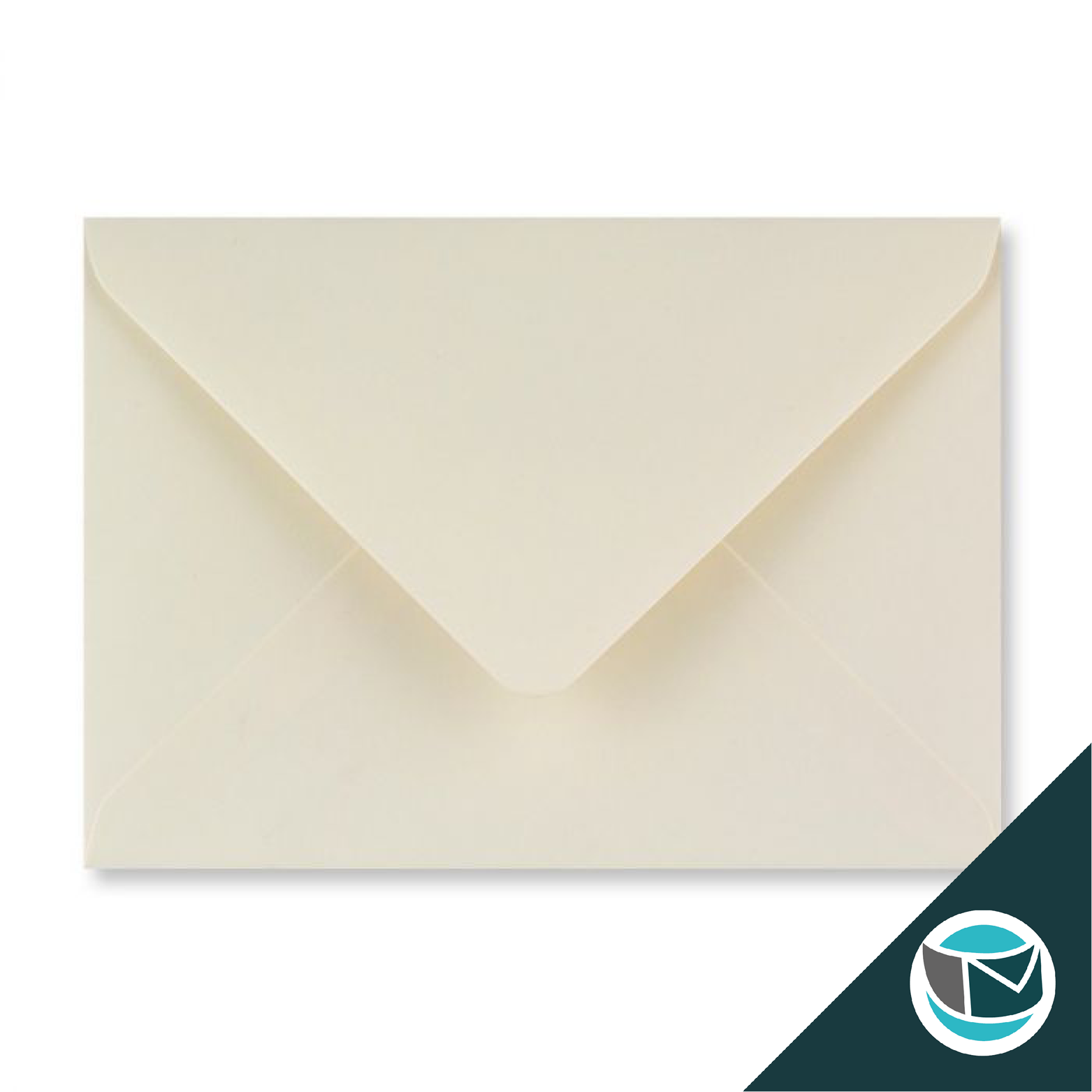 Gekleurde Envelop - 125x175 mm - Ivoor
