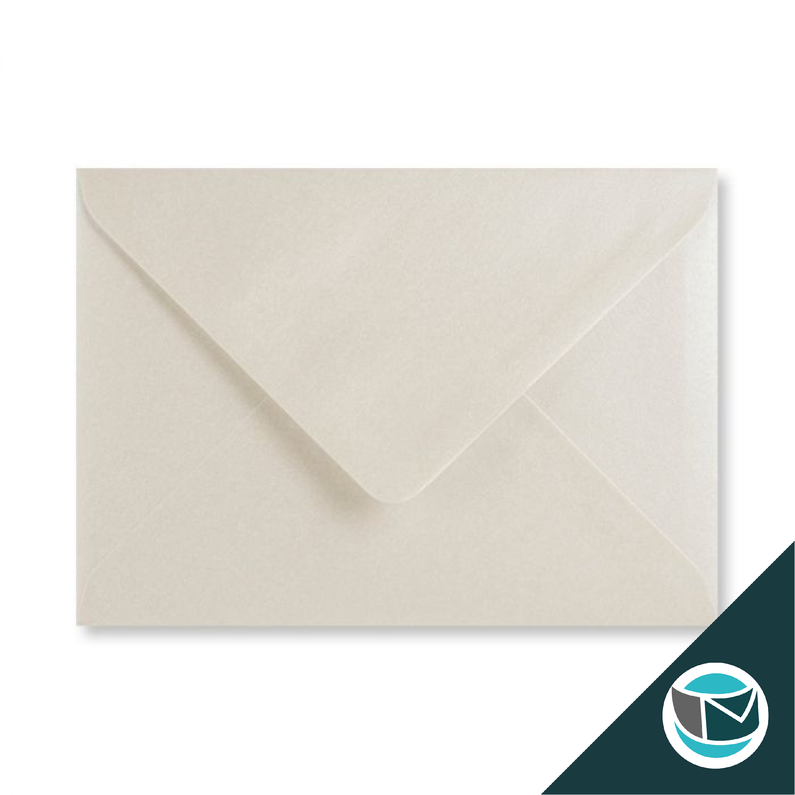 Gekleurde Envelop - 125x175 mm - Oester  Glans