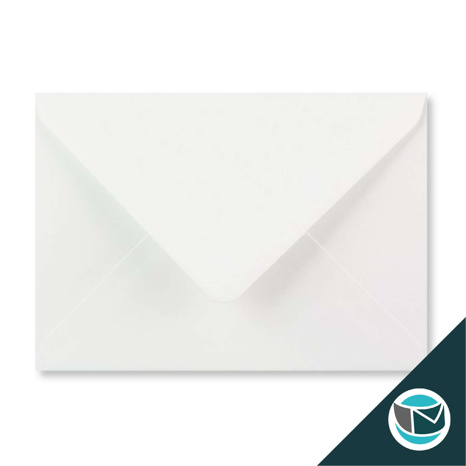Gekleurde Envelop - 125x175 mm - Wit Recycled