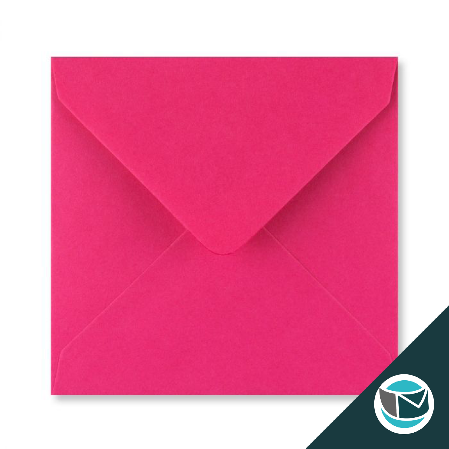 Gekleurde Envelop - 140x140 mm  - Roze