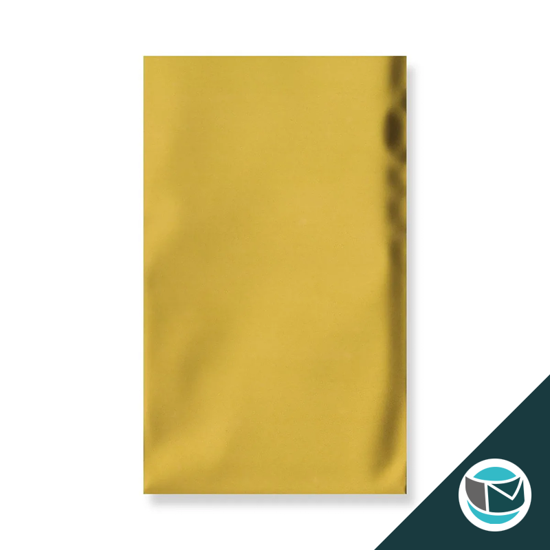 Metallic Folie Envelop (Mat) - 162x114 mm (C6) - Goud