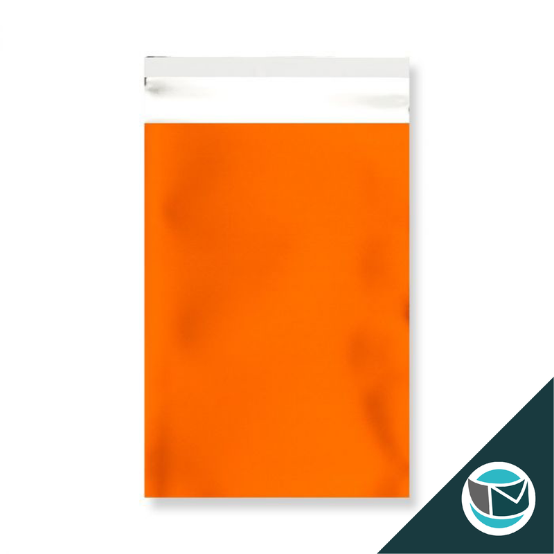 Metallic Folie Envelop (Mat) - 162x114 mm (C6) - Oranje