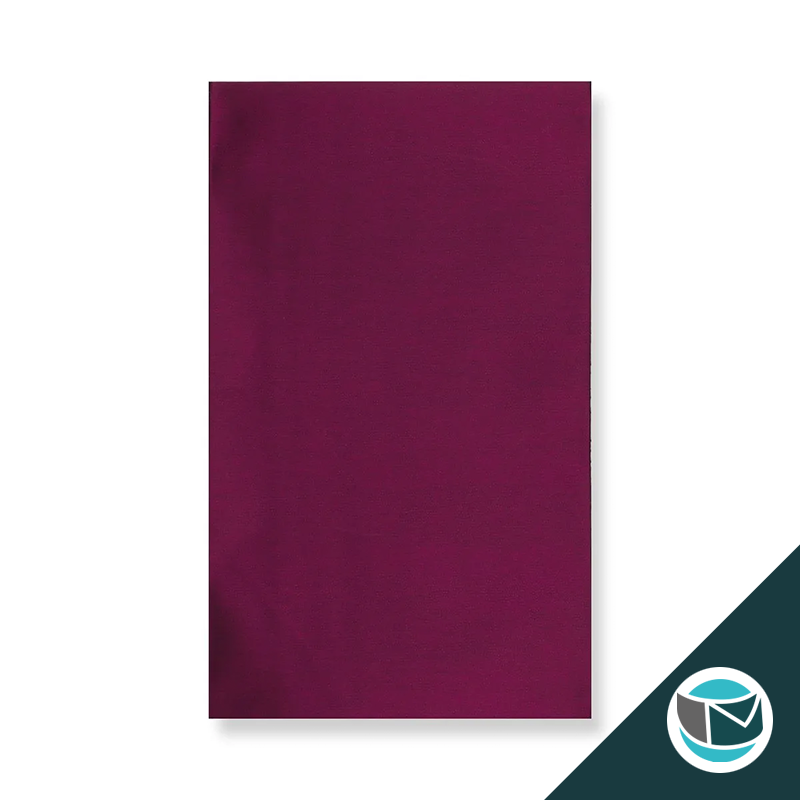 Metallic Folie Envelop (Mat) - 250x180 mm (C5+) - Bordeaux