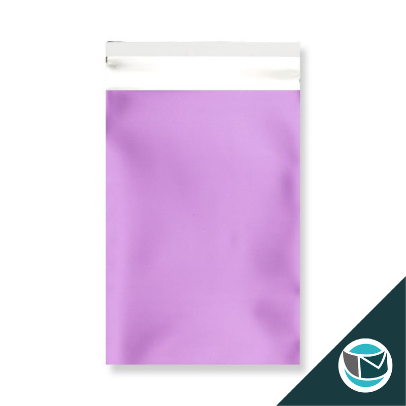 Metallic Folie Envelop (Mat) - 250x180 mm (C5+) - Lila