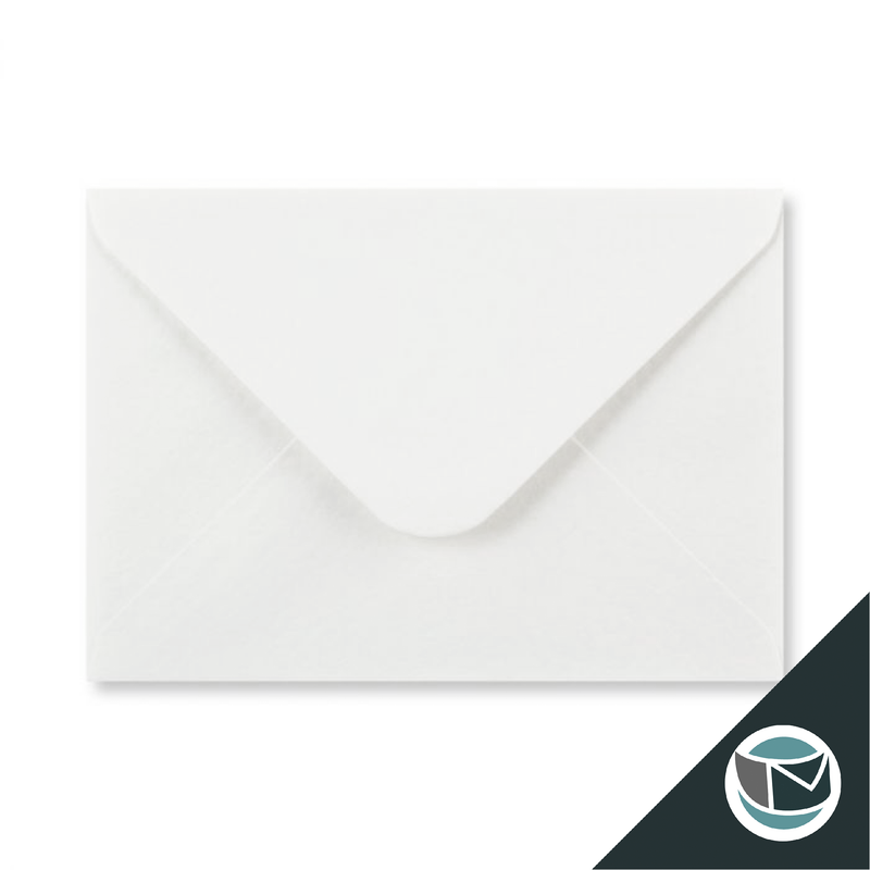 Gekleurde Envelop - 133x184 mm - Wit Gehamerd 120 grams