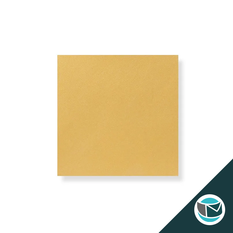 Parelmoer Envelop - 120x120 mm - Goud Gegomd 120 grams